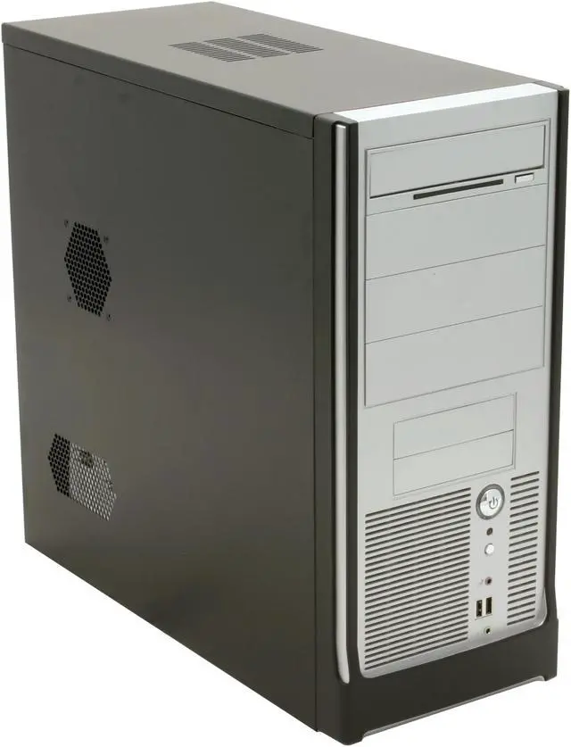 Main image of CODEGEN C-6079-CAC9-PW1 Gray/Silver Steel ATX Mid Tower Computer Case 400W Power Supply