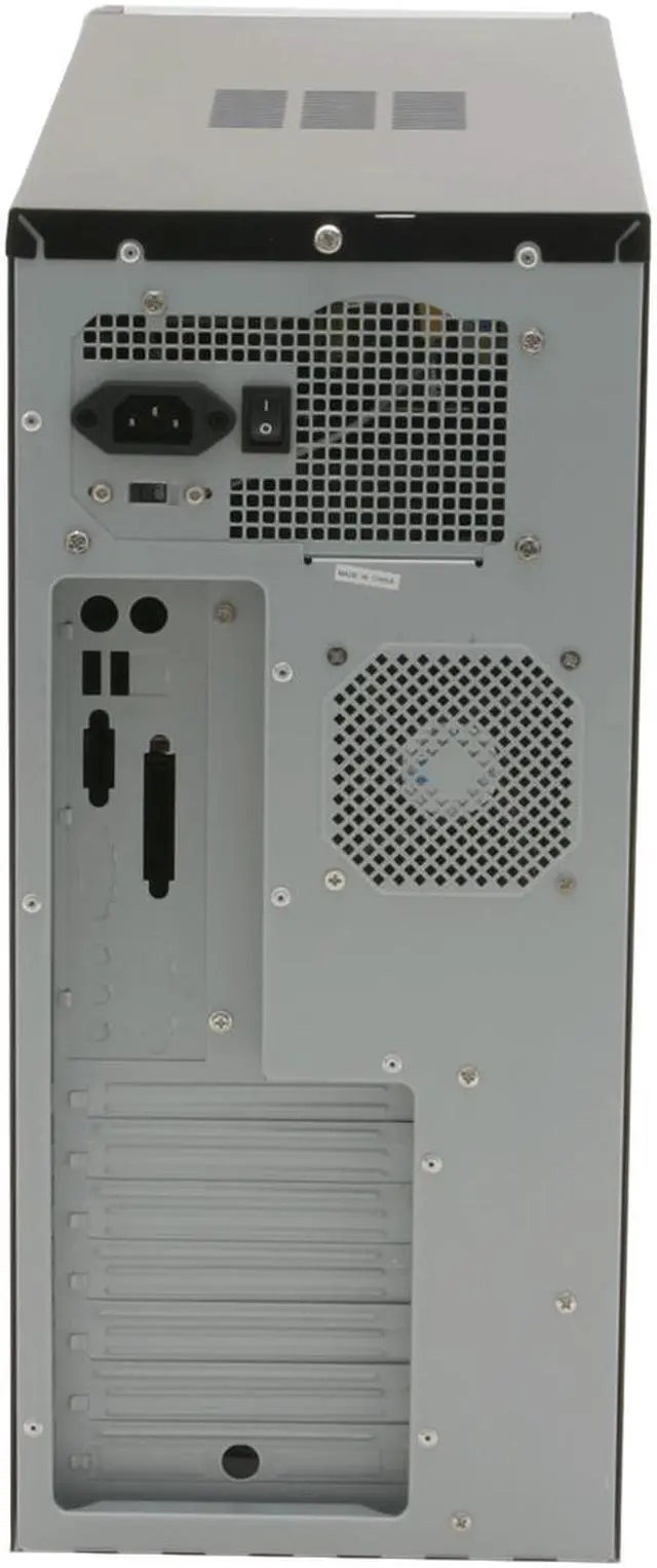 Alt view image 8 of 10 - CODEGEN C-6079-CAC9-PW1 Gray/Silver Steel ATX Mid Tower Computer Case 400W Power Supply