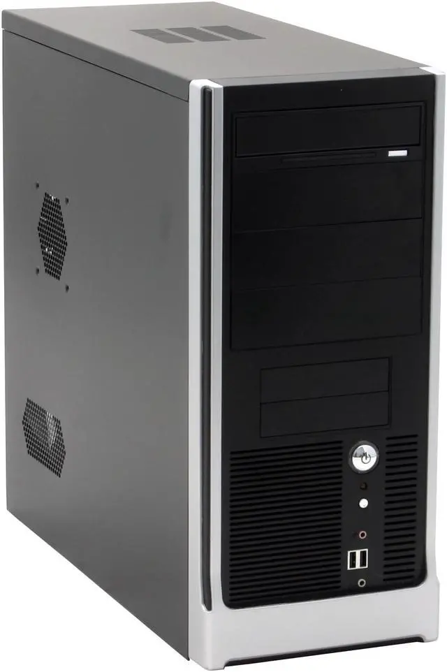 Main image of CODEGEN C-6079-CA Black Steel / Plastic ATX Mid Tower Computer Case 350W Power Supply