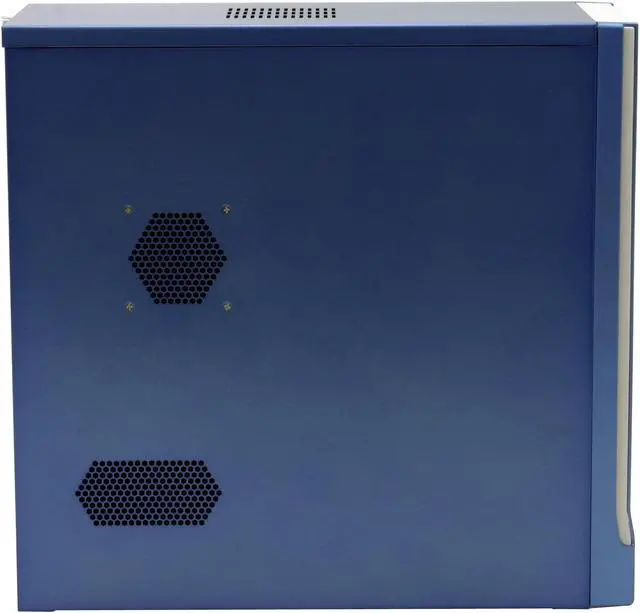 Alt view image 4 of 11 - CODEGEN C-6079-BLUE-PW1 Blue/Silver Steel / Plastic ATX Mid Tower Computer Case 400W Power Supply