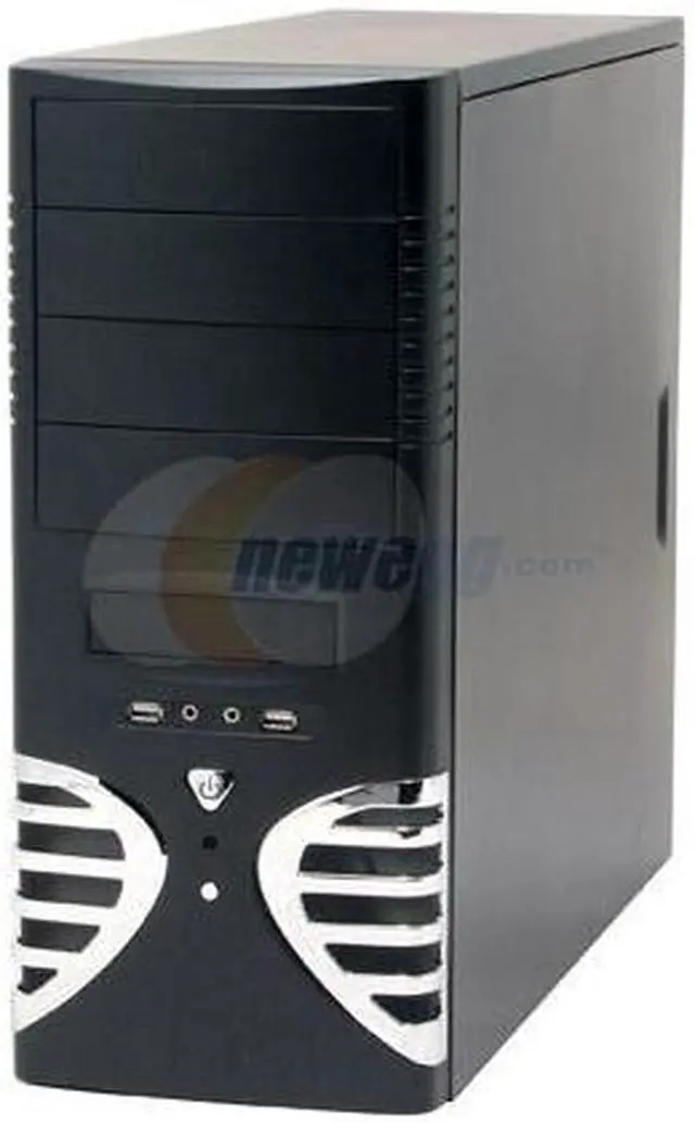 Alt view image 2 of 15 - CODEGEN 6215L-CA-12CM Black Steel ATX Mid Tower Computer Case 350W cUL P/S with 12cm Fan ( 20+4 Pin Socket 775 Ready) Power Supply