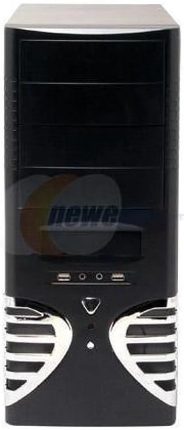 Alt view image 3 of 15 - CODEGEN 6215L-CA-12CM Black Steel ATX Mid Tower Computer Case 350W cUL P/S with 12cm Fan ( 20+4 Pin Socket 775 Ready) Power Supply