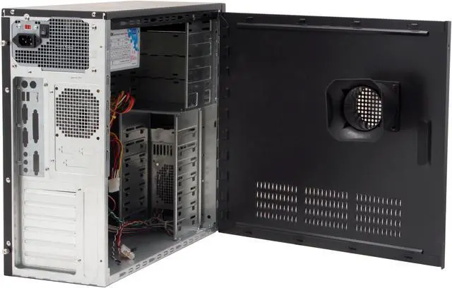 Alt view image 10 of 15 - CODEGEN 6215L-CA-12CM Black Steel ATX Mid Tower Computer Case 350W cUL P/S with 12cm Fan ( 20+4 Pin Socket 775 Ready) Power Supply