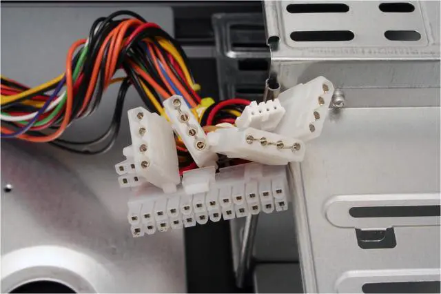 Alt view image 12 of 15 - CODEGEN 6215L-CA-12CM Black Steel ATX Mid Tower Computer Case 350W cUL P/S with 12cm Fan ( 20+4 Pin Socket 775 Ready) Power Supply