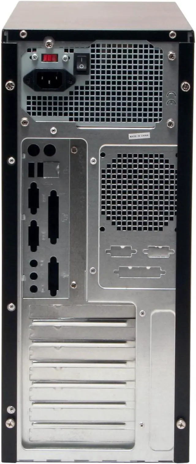 Alt view image 13 of 15 - CODEGEN 6215L-CA-12CM Black Steel ATX Mid Tower Computer Case 350W cUL P/S with 12cm Fan ( 20+4 Pin Socket 775 Ready) Power Supply