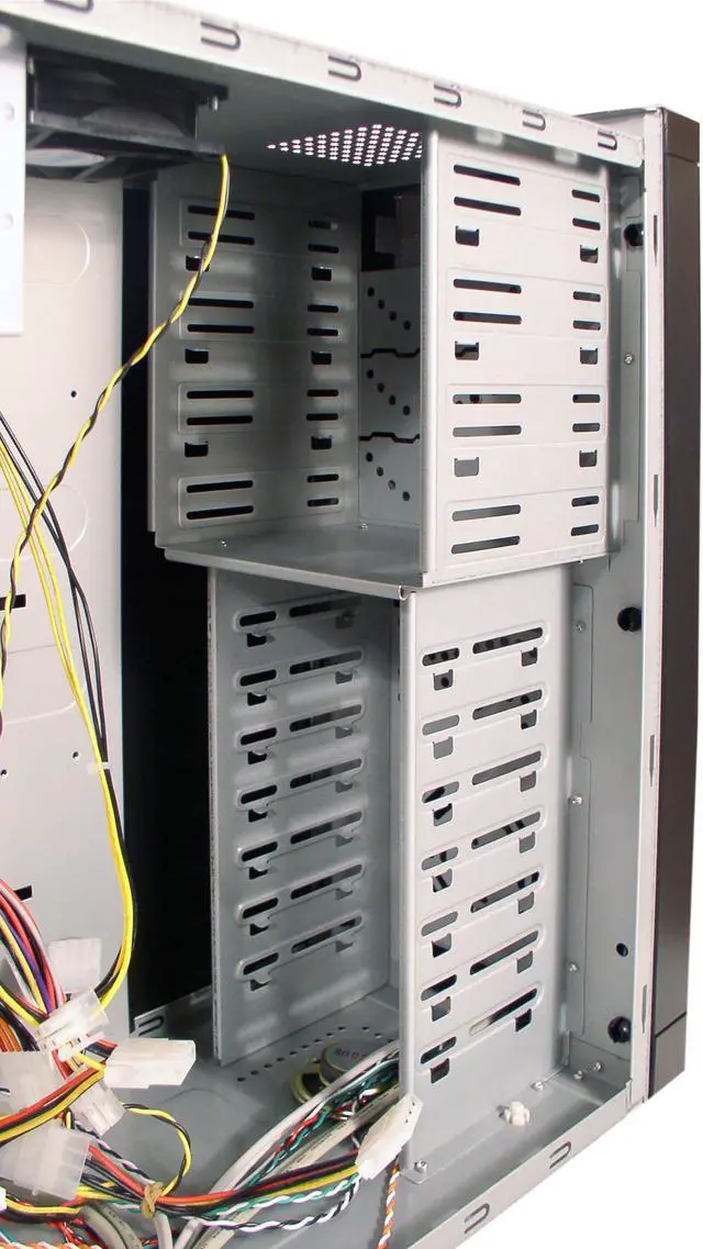 Alt view image 5 of 8 - CODEGEN C-6082-CA-TW4 Black Steel ATX Mid Tower Computer Case 350W Power Supply