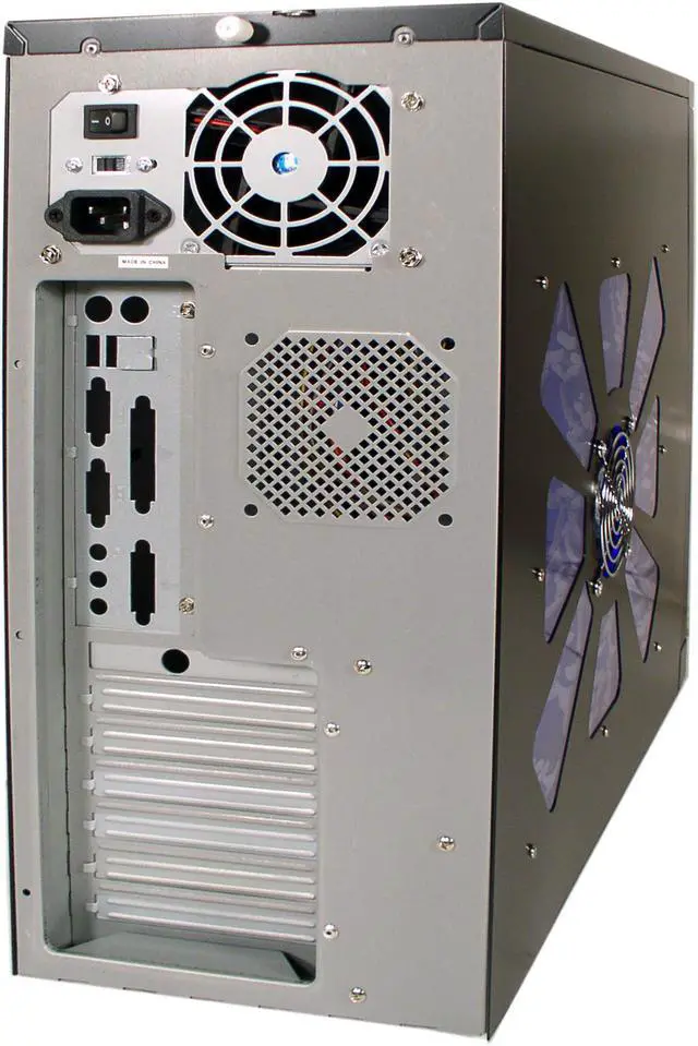 Alt view image 2 of 8 - CODEGEN C-6082-CA-TW4 Black Steel ATX Mid Tower Computer Case 350W Power Supply