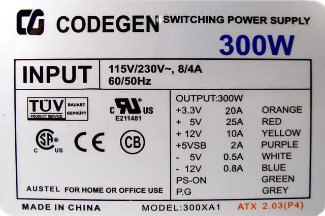 CODEGEN CAT-3307-CA Black/Silver Computer Case - Newegg.com