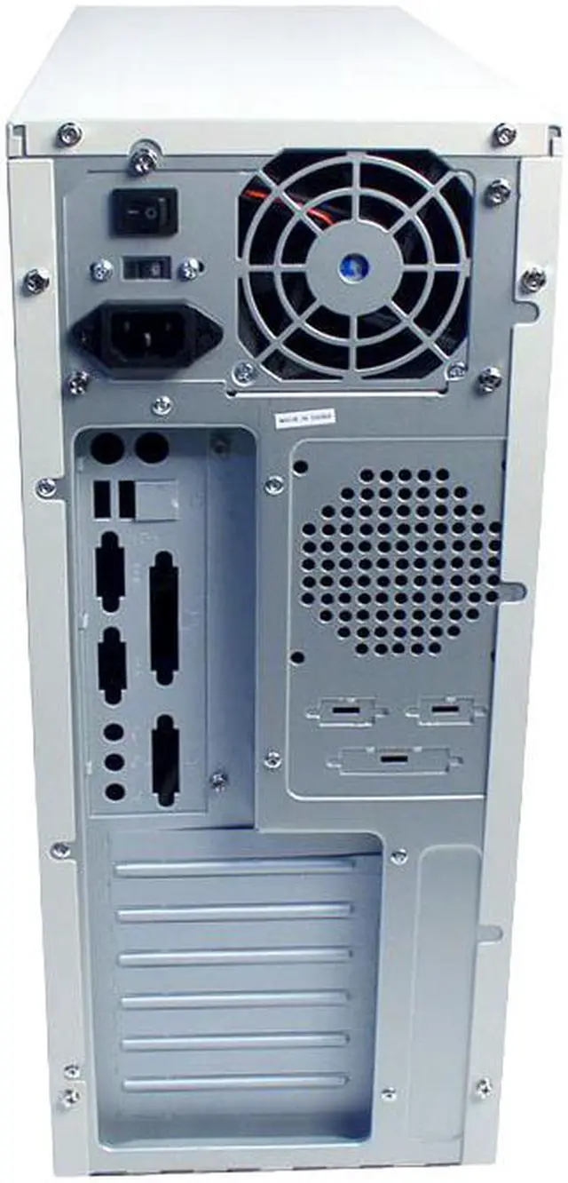 Alt view image 6 of 7 - CODEGEN L-6018-1-S2F Beige Steel / Plastic ATX Mid Tower Computer Case 400W Power Supply
