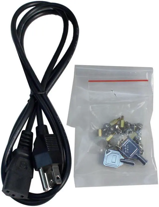 Alt view image 10 of 11 - CODEGEN CAT-9011-C10 Black/Silver Steel Server Computer Case 400W Power Supply