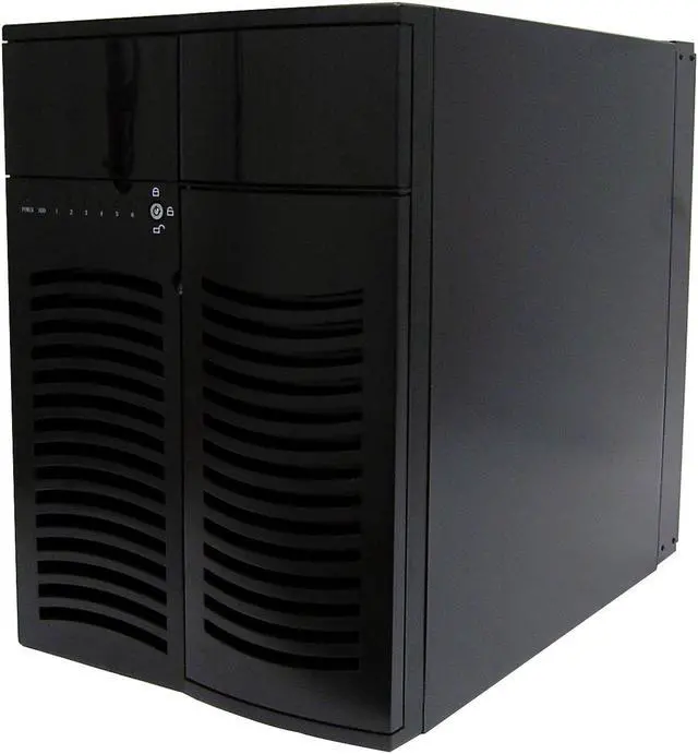Alt view image 2 of 10 - CODEGEN S-201-CA Black Steel Pedestal ATX Server Case 11 External 5.25" Drive Bays