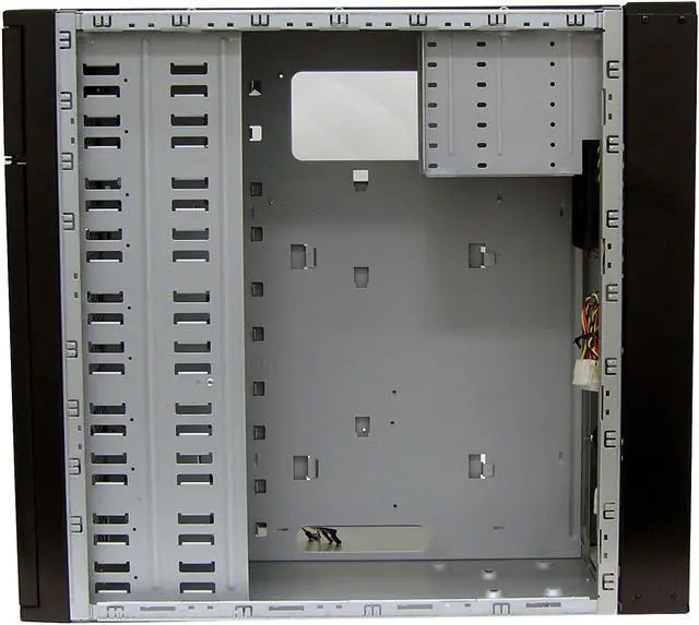 Alt view image 8 of 10 - CODEGEN S-201-CA Black Steel Pedestal ATX Server Case 11 External 5.25" Drive Bays
