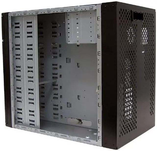 Alt view image 6 of 10 - CODEGEN S-201-CA Black Steel Pedestal ATX Server Case 11 External 5.25" Drive Bays