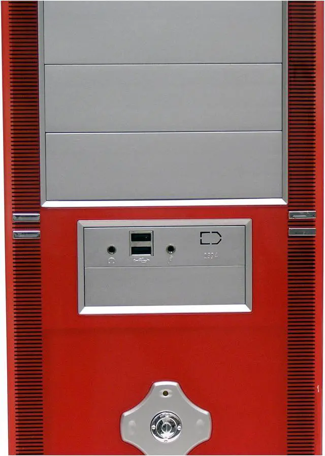 CODEGEN C-6087-RD Black/Red Computer Case - Newegg.com