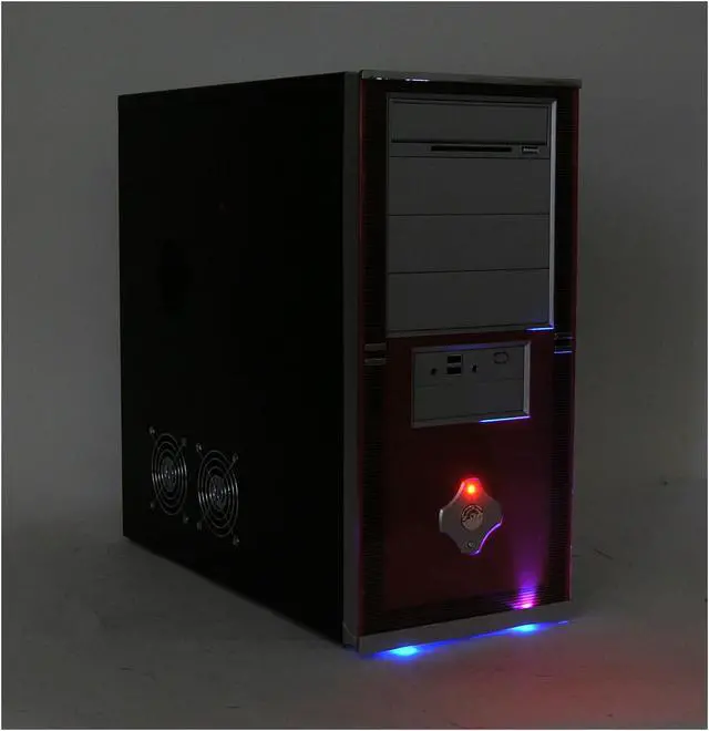 CODEGEN C-6087-RD Black/Red Computer Case - Newegg.com