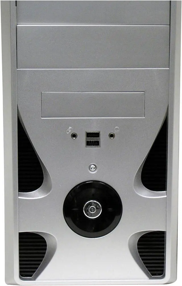 Alt view image 3 of 10 - CODEGEN L-6206-CAC9-38C2 Black/Silver Steel ATX Mid Tower Computer Case 400W cUL P/S with 12cm Fan ( 20+4 Pin Socket 775 Ready) Power Supply