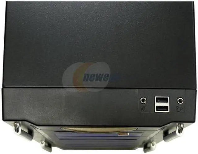 Alt view image 2 of 9 - CODEGEN 8011-CA Black/Blue Steel ATX Mid Tower Computer Case 350W Power Supply