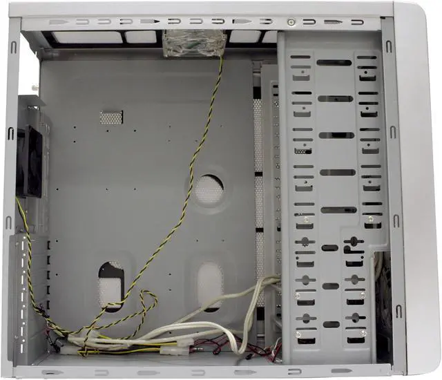 Alt view image 6 of 10 - CODEGEN E-6097-C9-W/O Silver Steel ATX Mid Tower Computer Case