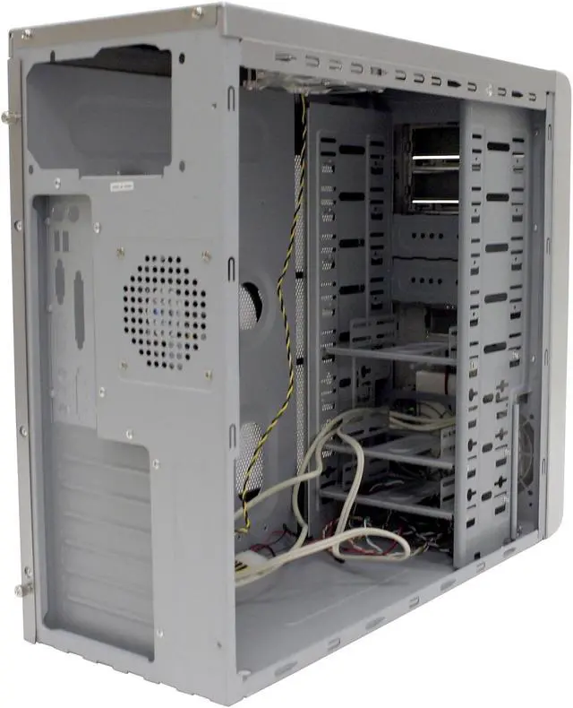 Alt view image 7 of 10 - CODEGEN E-6097-C9-W/O Silver Steel ATX Mid Tower Computer Case