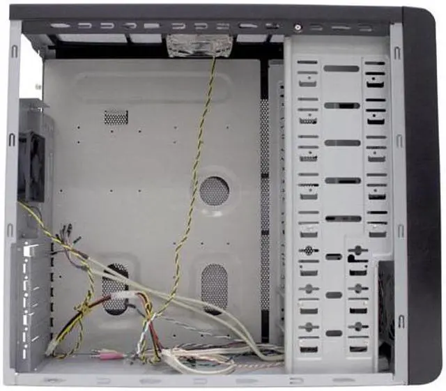 Alt view image 6 of 10 - CODEGEN E-6097-CA-W/O Black Steel ATX Mid Tower Computer Case