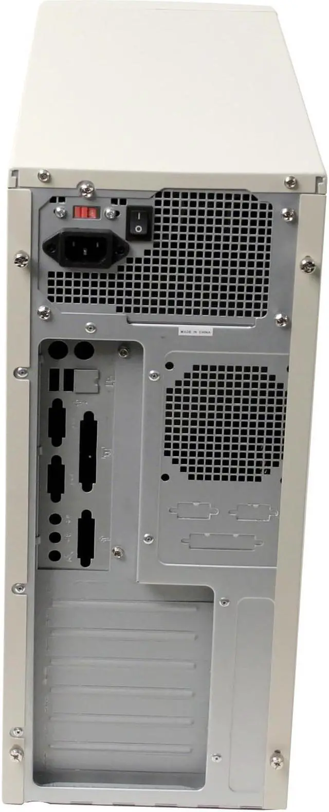 Alt view image 8 of 11 - CODEGEN 6208-1-PW1 Beige Steel ATX Mid Tower Computer Case 350W Power Supply