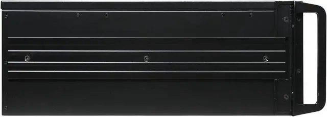 Alt view image 3 of 7 - ARK 4U-500-CA Black 4U Rackmount Case 3 External 5.25" Drive Bays
