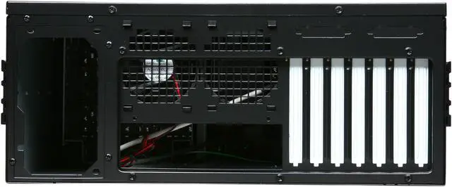 Alt view image 4 of 7 - ARK 4U-500-CA Black 4U Rackmount Case 3 External 5.25" Drive Bays