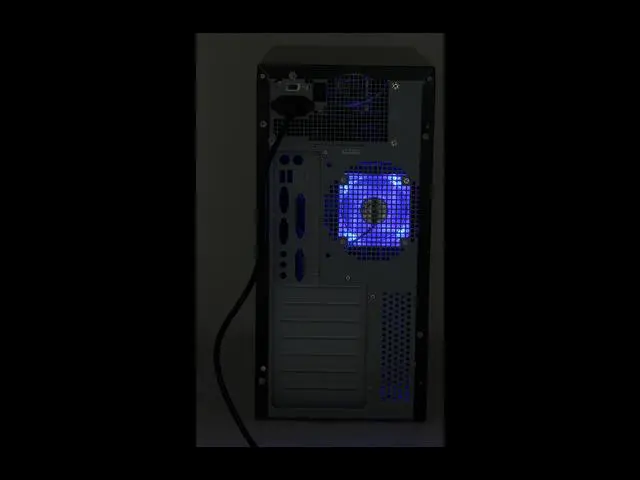 Alt view image 12 of 13 - CODEGEN BRIZA-63-CA Black/Silver Steel ATX Mid Tower Computer Case 350W P4 ready w/ 12cm fan 20+4Pin (775Ready) Power Supply