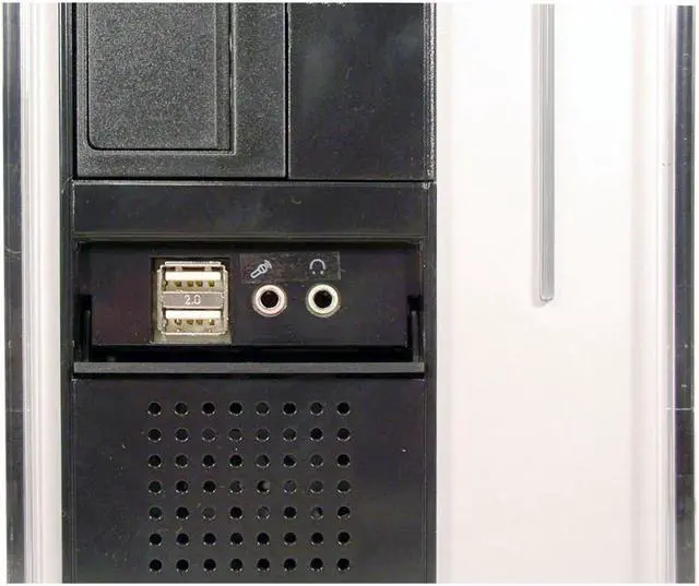 Alt view image 5 of 13 - Athenatech Black Steel A100BB.200 Micro ATX Media Center / HTPC Case