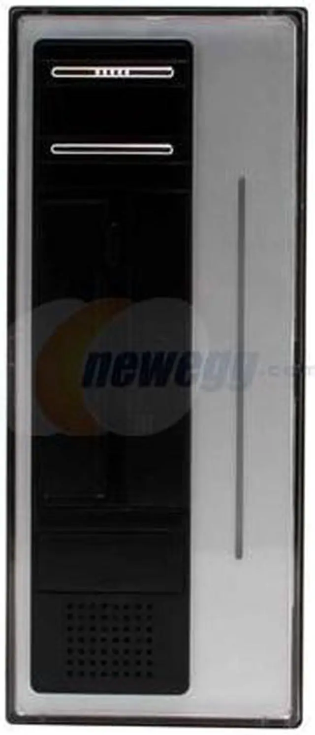 Alt view image 3 of 13 - Athenatech Black Steel A100BB.200 Micro ATX Media Center / HTPC Case