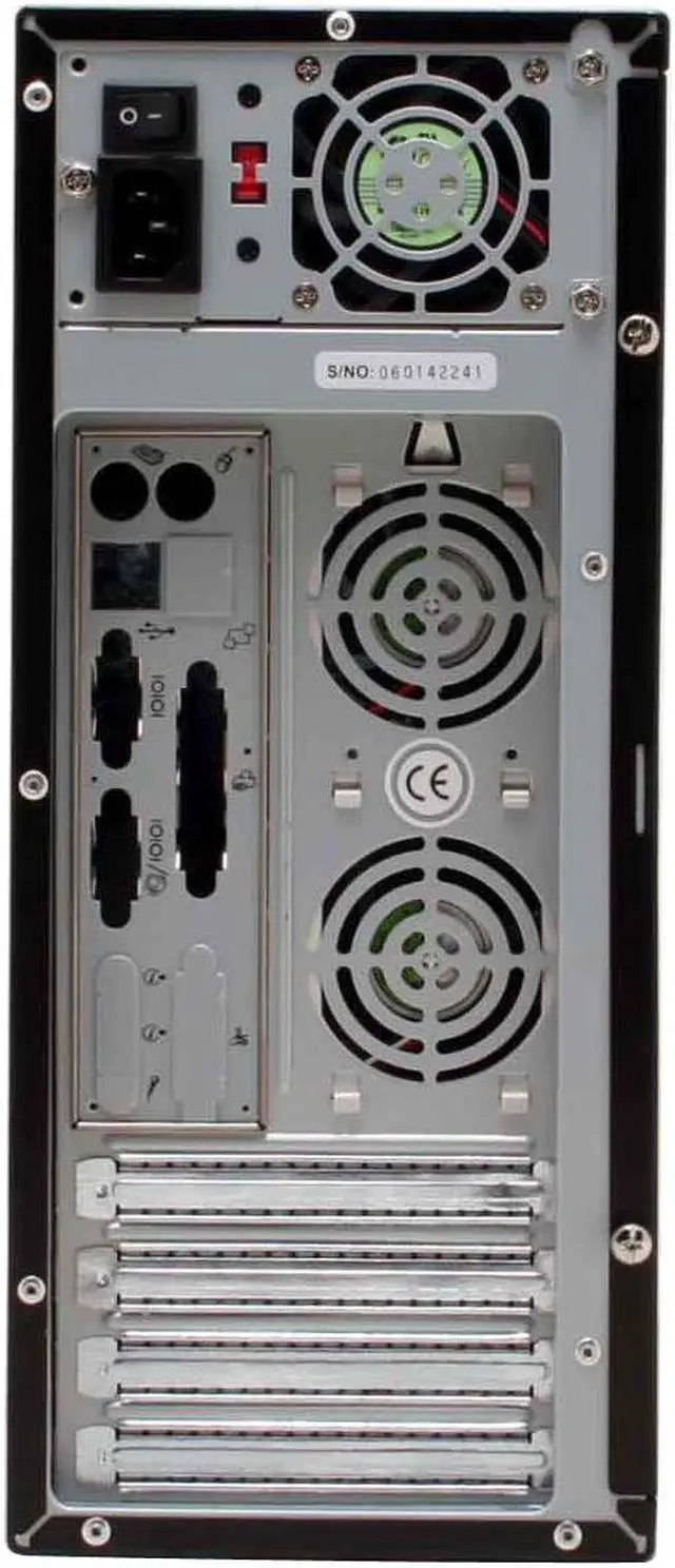 Alt view image 6 of 13 - Athenatech Black Steel A100BB.200 Micro ATX Media Center / HTPC Case