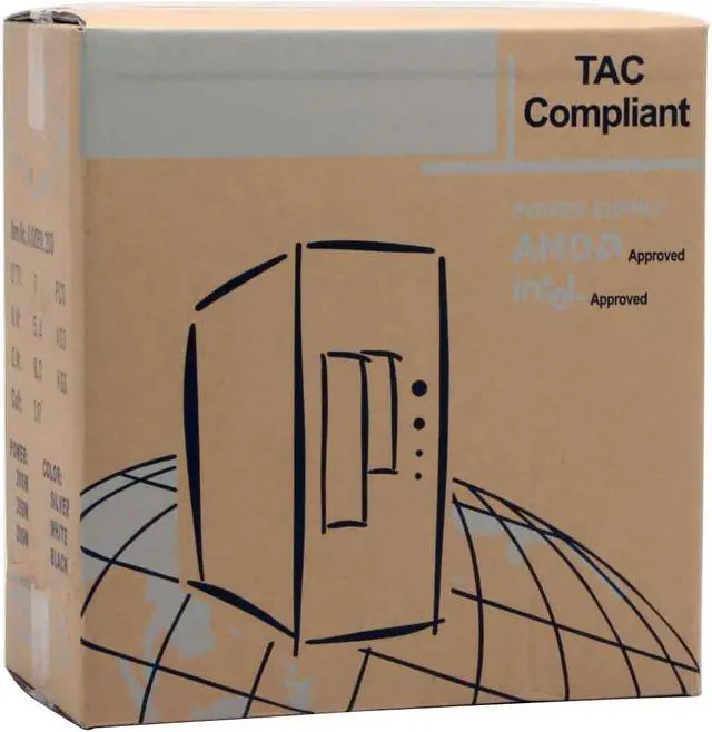 Alt view image 13 of 13 - Athenatech Black Steel A100BB.200 Micro ATX Media Center / HTPC Case