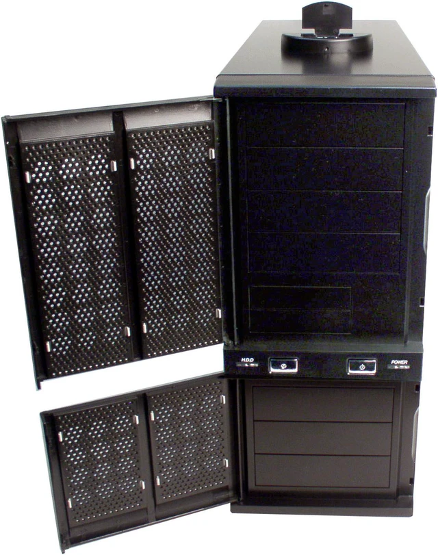 Athenatech A811BB Black/Silver Computer Case - Newegg.com