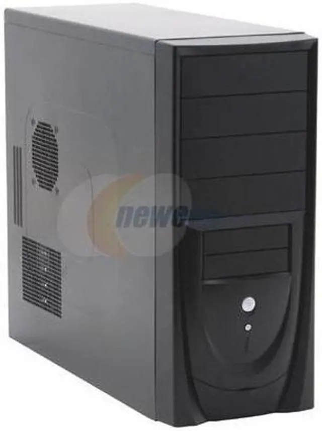 Main image of Athenatech A4224BB.X350 Black Steel ATX Mid Tower Computer Case 350W Power Supply