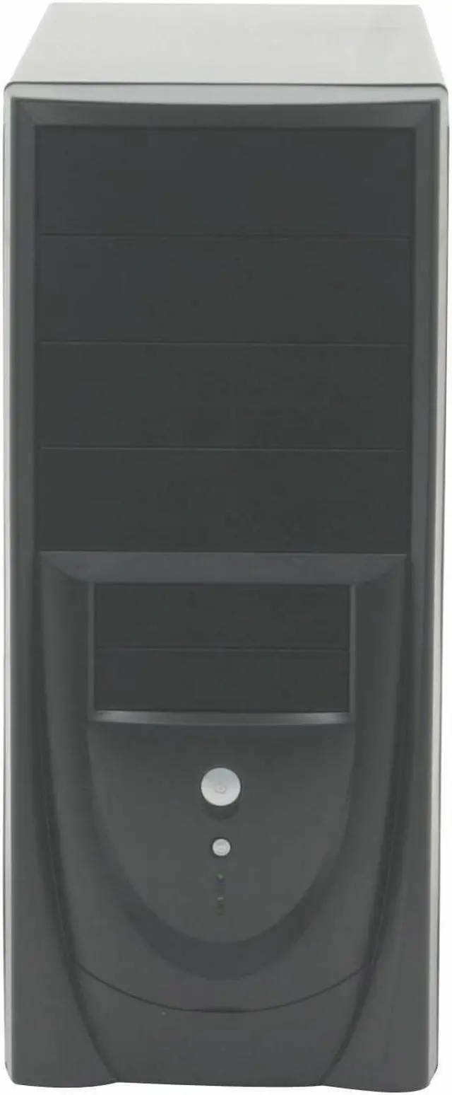 Alt view image 2 of 14 - Athenatech A4224BB.X350 Black Steel ATX Mid Tower Computer Case 350W Power Supply