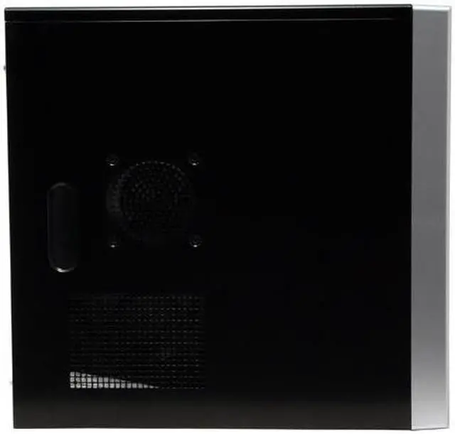 Alt view image 5 of 14 - Athenatech A301BS.400 Black / Silver Steel Micro ATX Mini Tower Computer Case 400W Power Supply