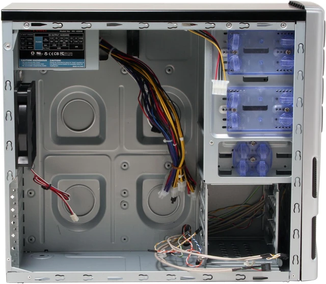 Athenatech A605BS.450 Black / Silver Computer Case - Newegg.com