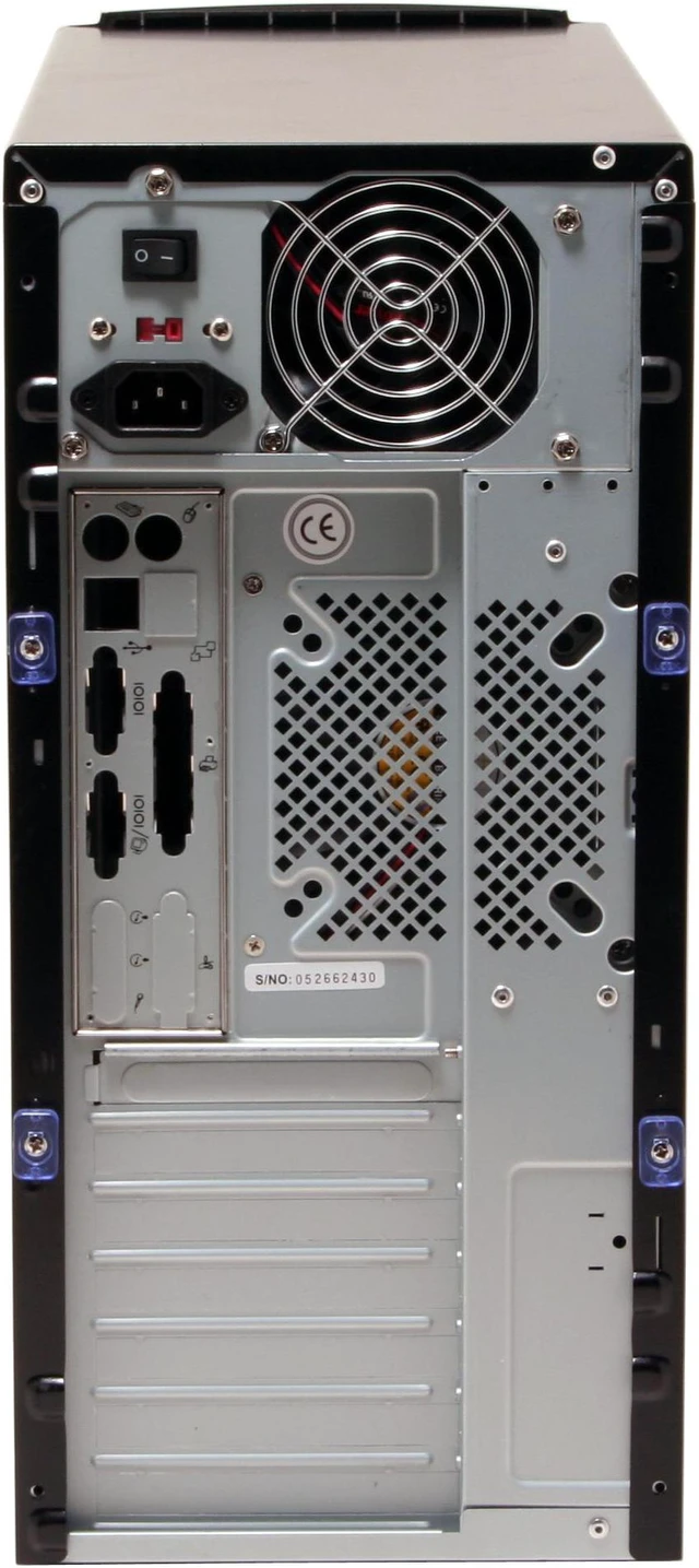 Athenatech A605BS.450 Black / Silver Computer Case - Newegg.com