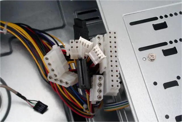 Alt view image 12 of 16 - Athenatech A3603BB.400 Black Steel Micro ATX Mini Tower Computer Case 400W Power Supply