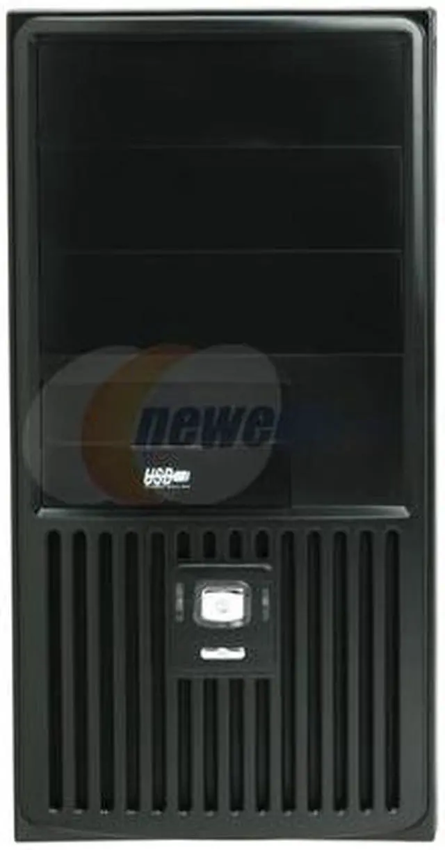 Alt view image 3 of 16 - Athenatech A3603BB.400 Black Steel Micro ATX Mini Tower Computer Case 400W Power Supply