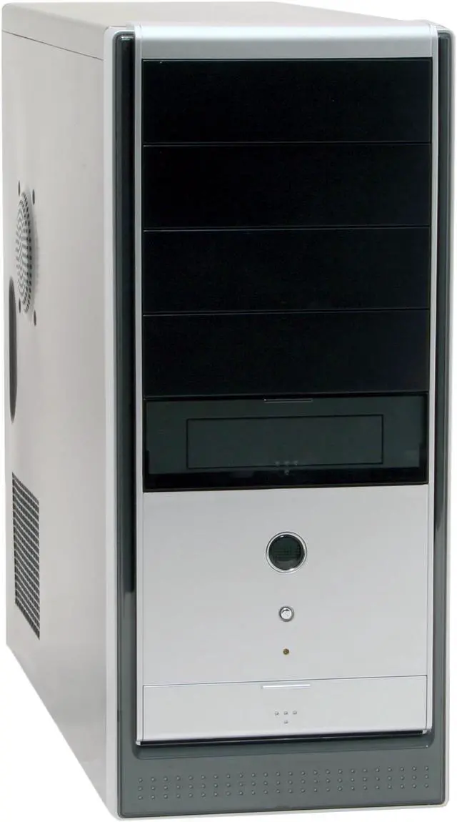 Main image of Athenatech A412BB.400 Black / Silver Steel ATX Mid Tower Computer Case ATX 2.01v 400W
 Power Supply