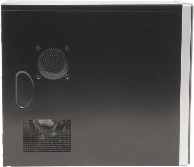 Alt view image 5 of 15 - Athenatech A412BB.400 Black / Silver Steel ATX Mid Tower Computer Case ATX 2.01v 400W
 Power Supply