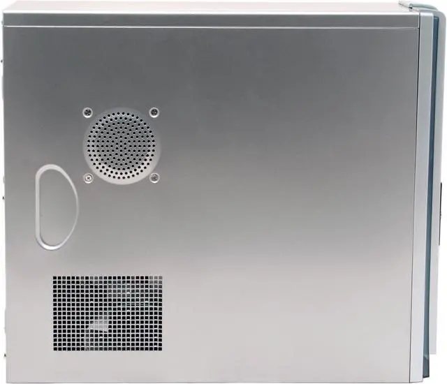 Alt view image 5 of 15 - Athenatech A449SL.400 Silver / Blue Steel ATX Mid Tower Computer Case 400W Power Supply