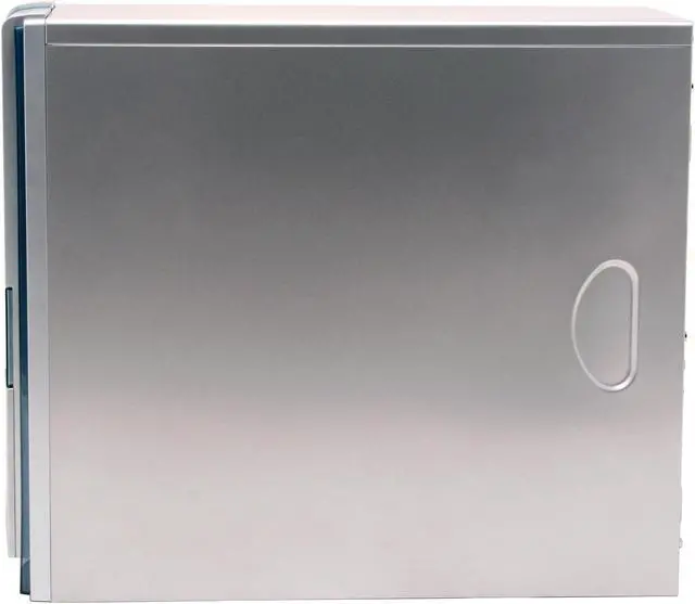 Alt view image 6 of 15 - Athenatech A449SL.400 Silver / Blue Steel ATX Mid Tower Computer Case 400W Power Supply