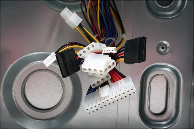 Alt view image 11 of 15 - Athenatech A449SL.400 Silver / Blue Steel ATX Mid Tower Computer Case 400W Power Supply