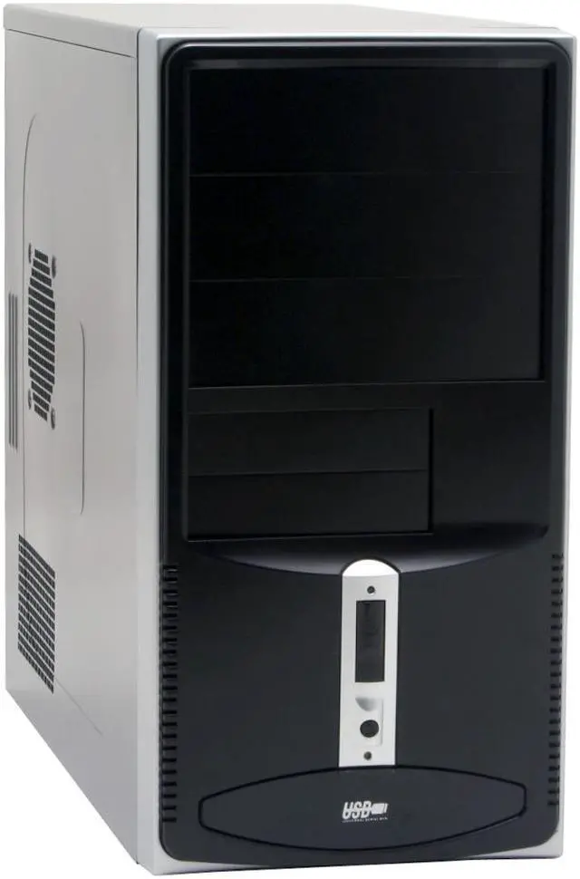 Main image of Athenatech A3602BB.400 Black Steel Micro ATX Mid Tower Computer Case ATX 2.01v 400W (20+4-P, Dual +12V,2 x SATA Connectors) Power Supply