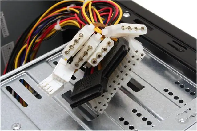 Alt view image 13 of 15 - Athenatech A3602BB.400 Black Steel Micro ATX Mid Tower Computer Case ATX 2.01v 400W (20+4-P, Dual +12V,2 x SATA Connectors) Power Supply