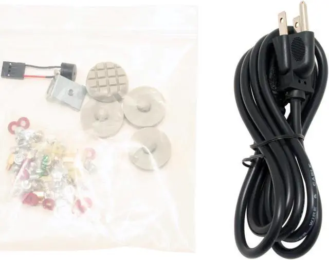 Alt view image 14 of 15 - Athenatech A3602BB.400 Black Steel Micro ATX Mid Tower Computer Case ATX 2.01v 400W (20+4-P, Dual +12V,2 x SATA Connectors) Power Supply