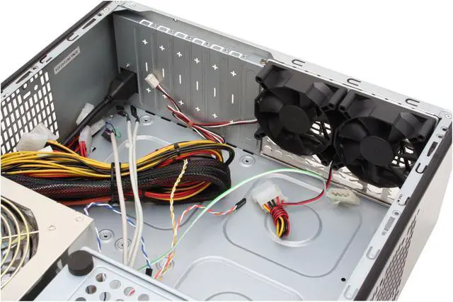 Alt view image 7 of 12 - Athenatech Black Aluminum / Steel Evo A3701BB.500 ATX Media Center / HTPC Case