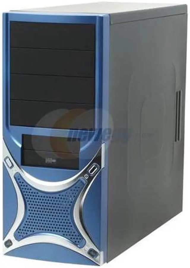Athenatech A43K5BL.400 Black/ Blue Computer Case - Newegg.com